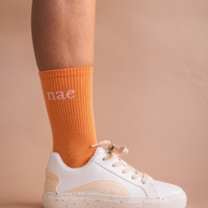 Orange_Sock_with_Sneaker