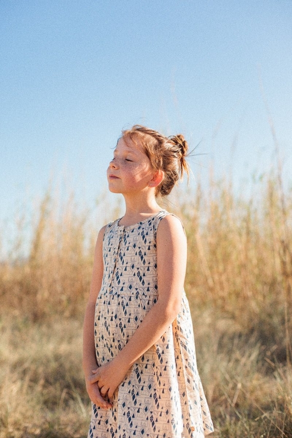 Vestido "classic" geométrico