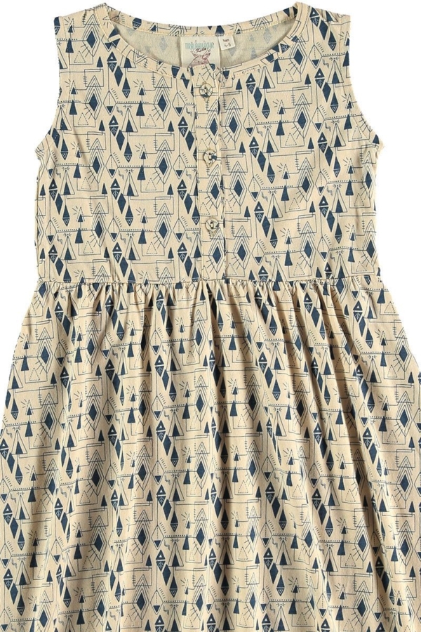 Vestido "classic" geométrico