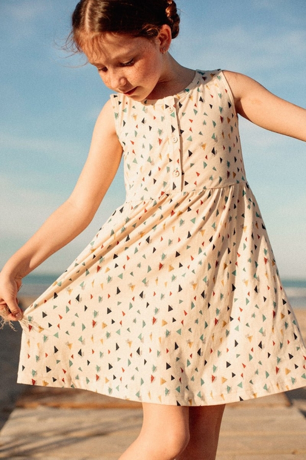 Vestido "classic" triángulos