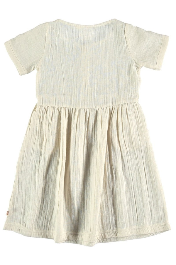 Vestido muselina crudo