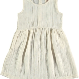 Vestido tirantes reversible crudo