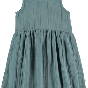 Vestido tirantes reversible azul