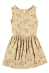 "Classic" dress in beige.