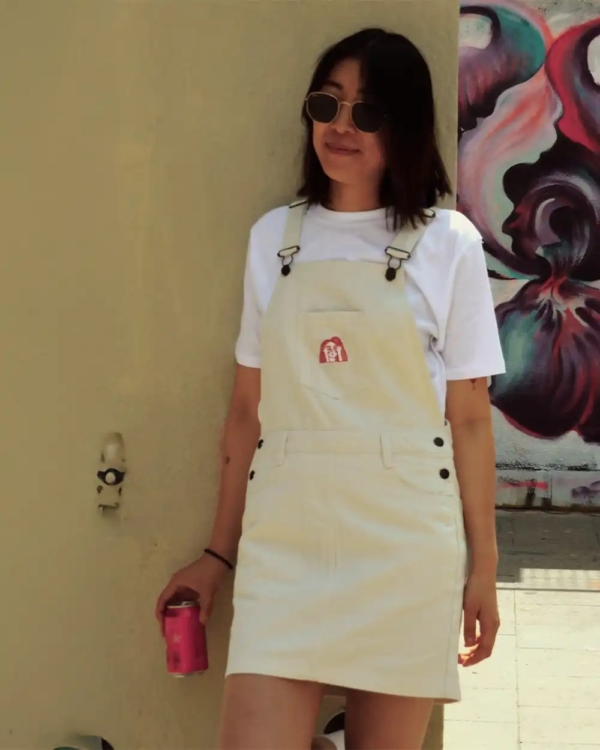 Tiny Peek Dungarees Dress