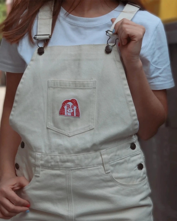 Tiny Peek Dungarees Dress