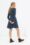Vestido media capa Navy Denisse