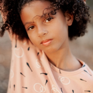 Camiseta unisex rosa estampado malabares