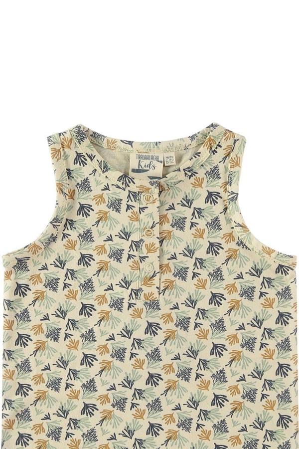 Elgar Baby jumpsuit Coral