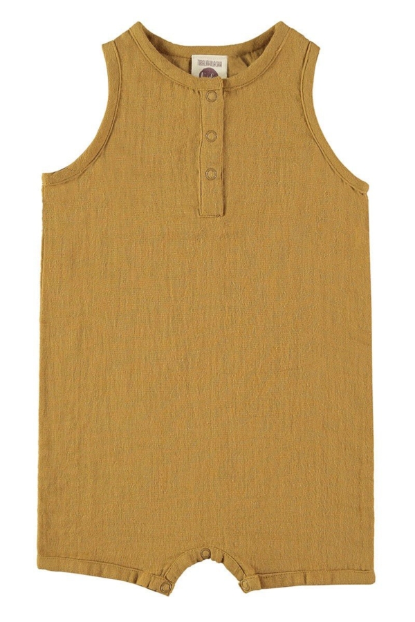 Elgar Baby jumpsuit Mustard
