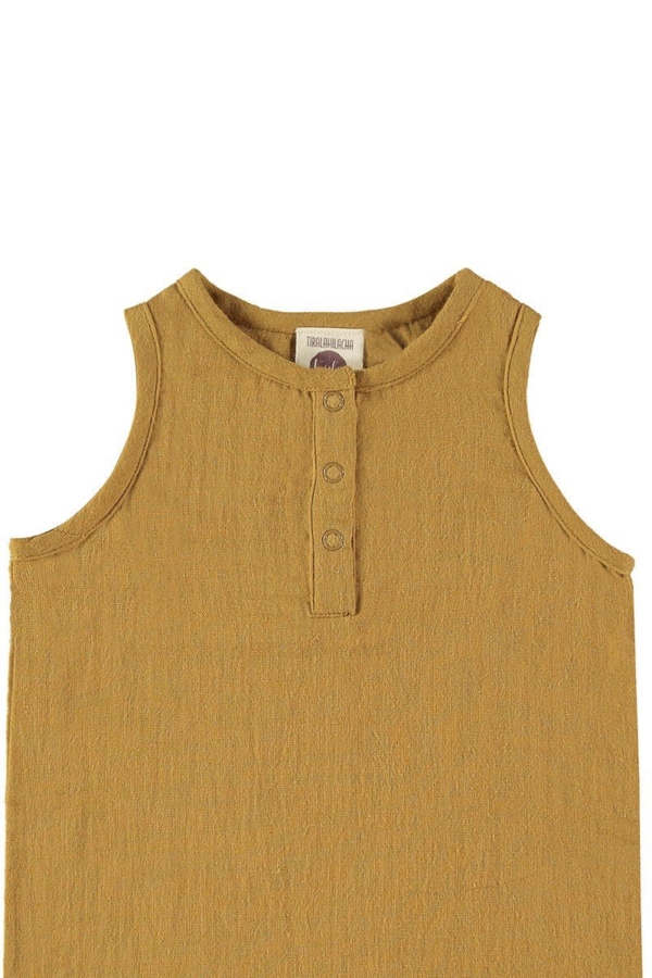 Elgar Baby jumpsuit Mustard
