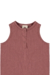 Elgar Baby jumpsuit Mauve