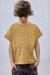 Unisex organic cotton T-shirt Ethnic Mustard