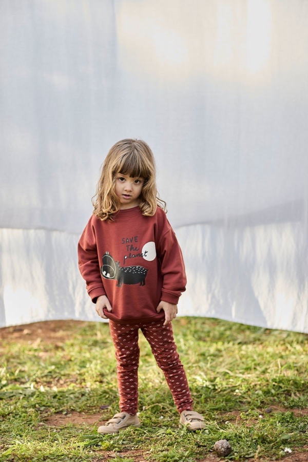 Unisex Tights Tits Red Organic Cotton