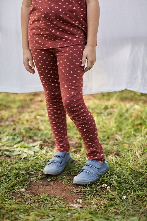 Unisex Tights Tits Red Organic Cotton