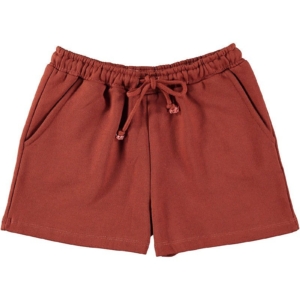Shorts Roiboos Red Linen and Organic Cotton