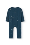 Guida long sleeve baby jumpsuit blue constellations
