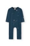 Guida long sleeve baby jumpsuit blue constellations
