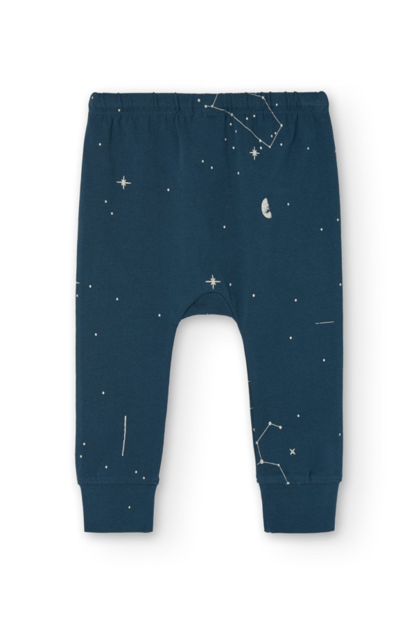 Gala baby pant blue constellations