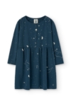 Galilea Dress blue constellations