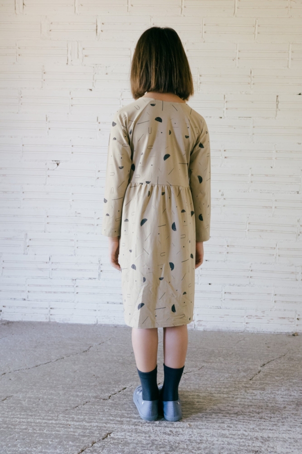 Galilea Dress beige sidereal rain