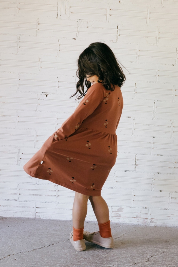 Galilea Dress Mars red twilight