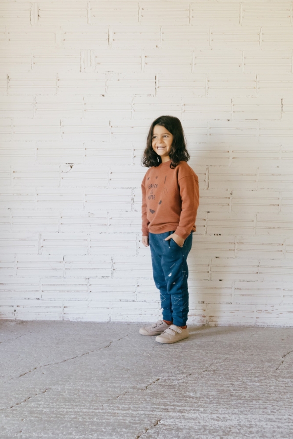 Galina long pant blue constellations