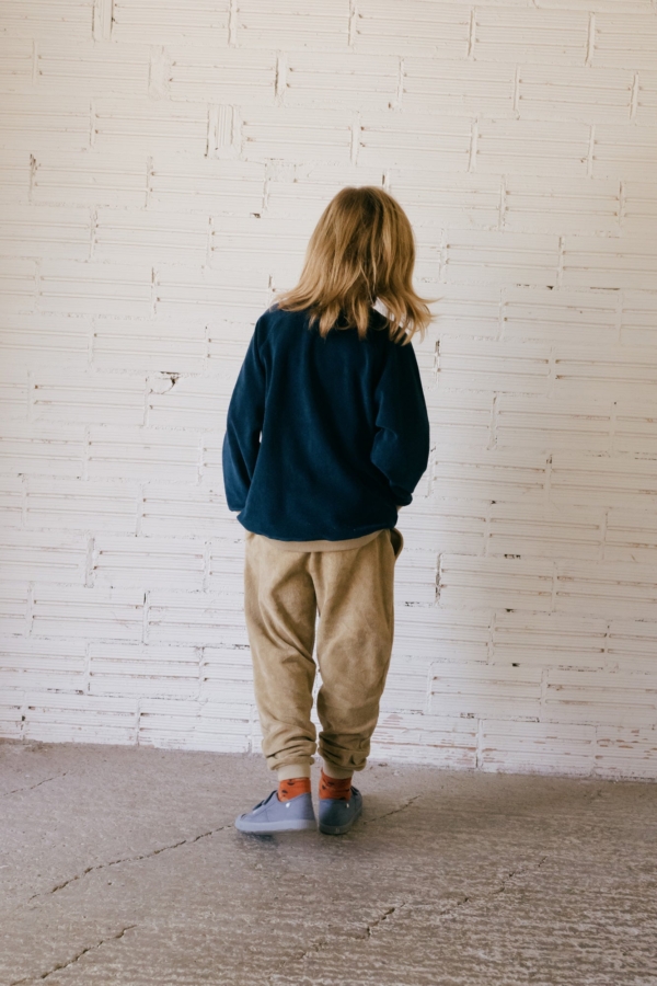 Galina long pant beige terry