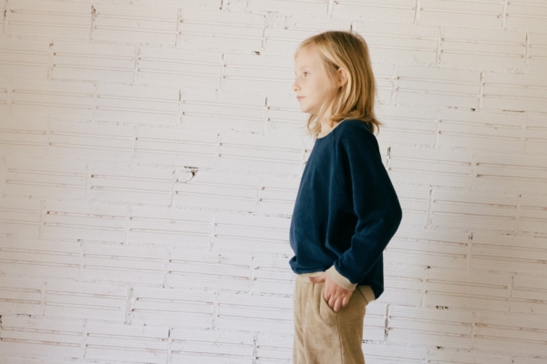 Galina long pant beige terry