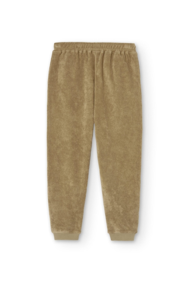 Galina long pant beige terry