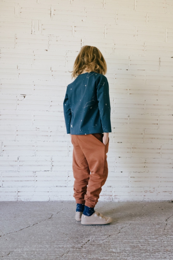 Galina long pant Mars red