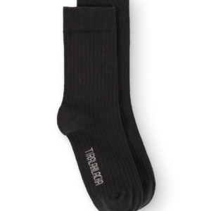 Cosmos Black Crew Socks (adult)