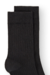 Cosmos Black Crew Socks (adult)
