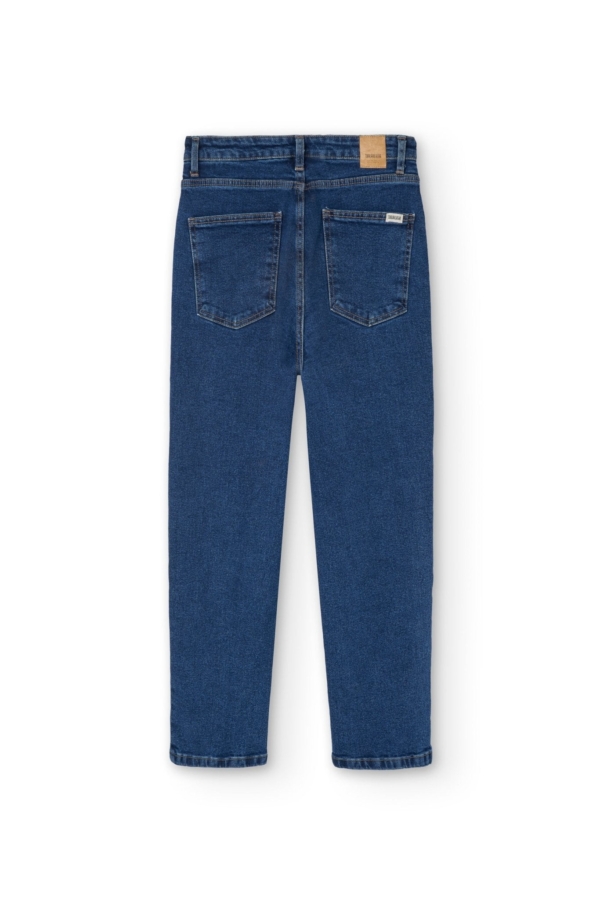 Gueda Momfit Denim Trousers vintage blue