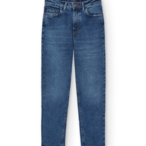 Gueda Momfit Denim Trousers washed blue