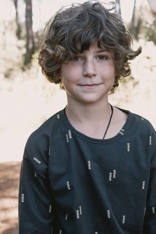 Jun Unisex T-Shirt Minerals Black