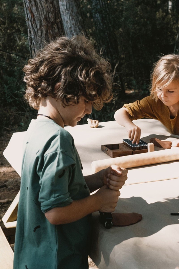 Jun Unisex T-Shirt Strokes Green