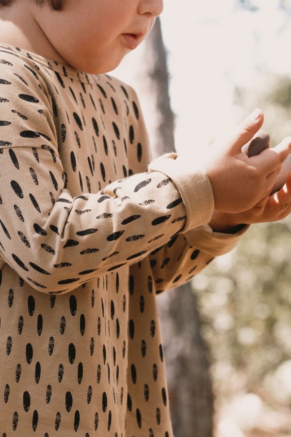 Jun Unisex T-Shirt Stones Beige