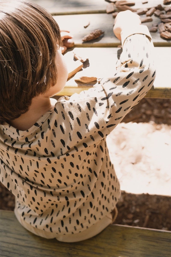 Jun Unisex T-Shirt Stones Beige