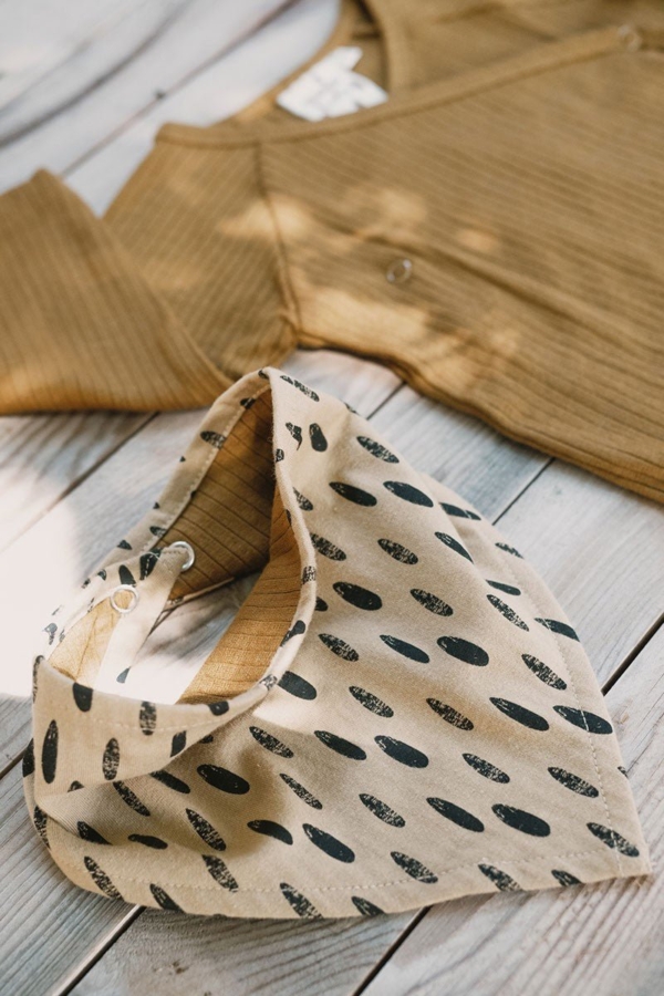 Jady Baby Bib Stones Beige