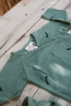 Jael Baby Bodysuit Strokes Green