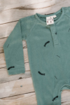 Jam Baby Jumpsuit Strokes Green