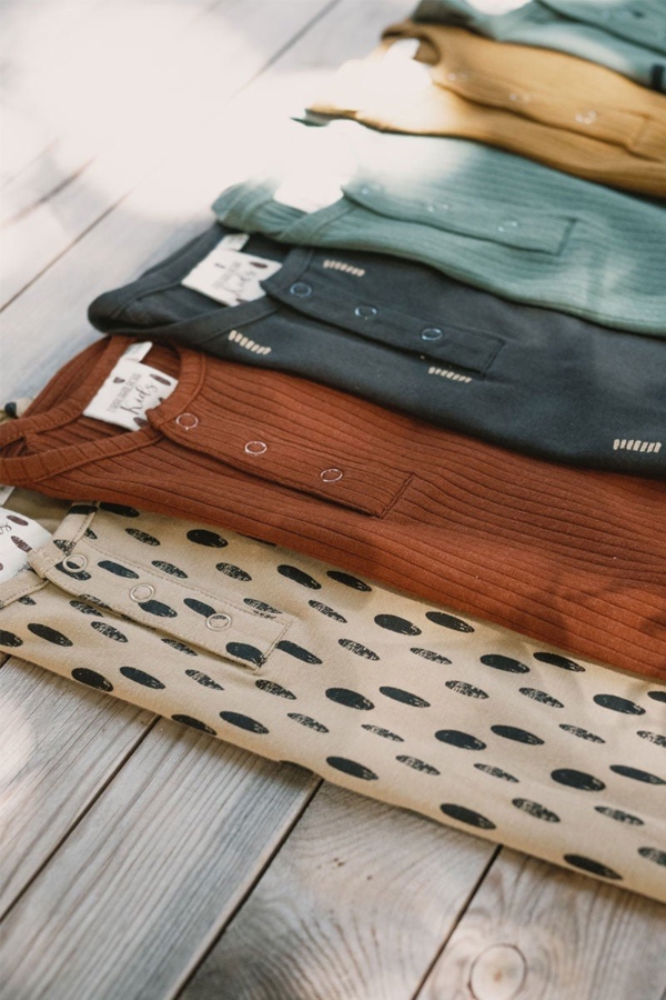 Jam Baby Jumpsuit Strokes Green