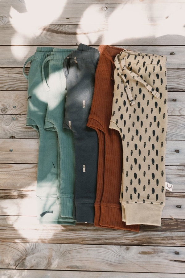 Joali Baby Pants Strokes Green