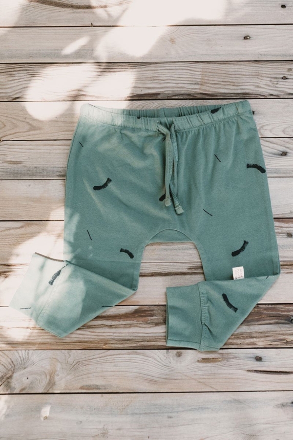Joali Baby Pants Strokes Green