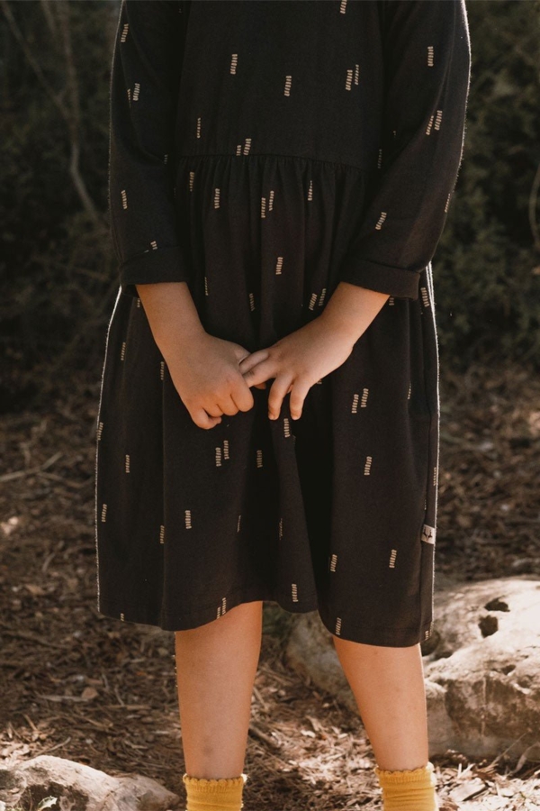 Jess Dress Minerals Black