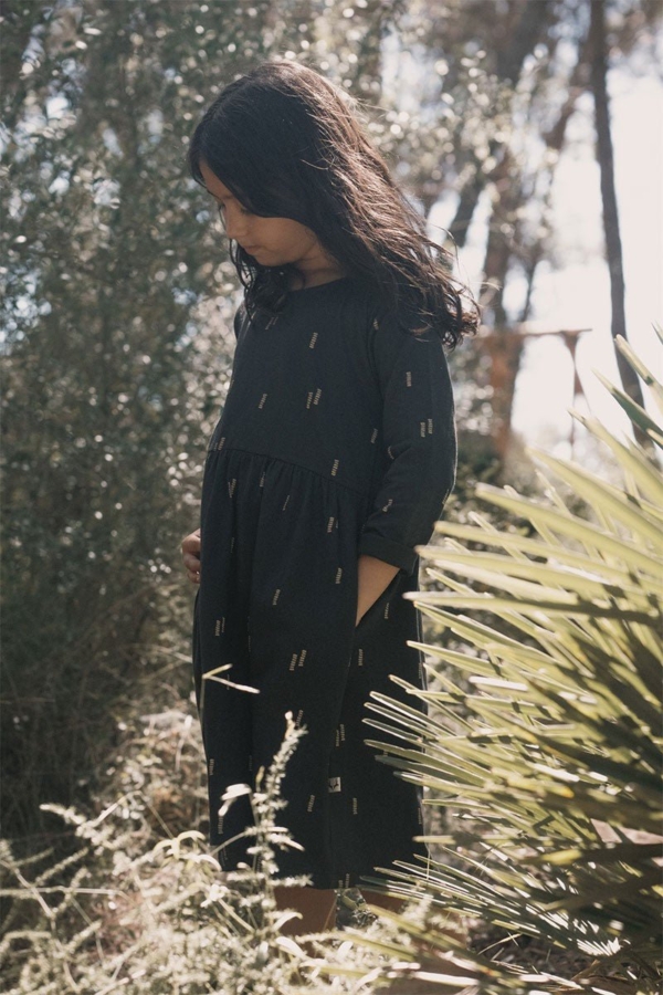 Jess Dress Minerals Black