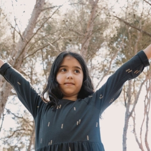 Jess Dress Minerals Black