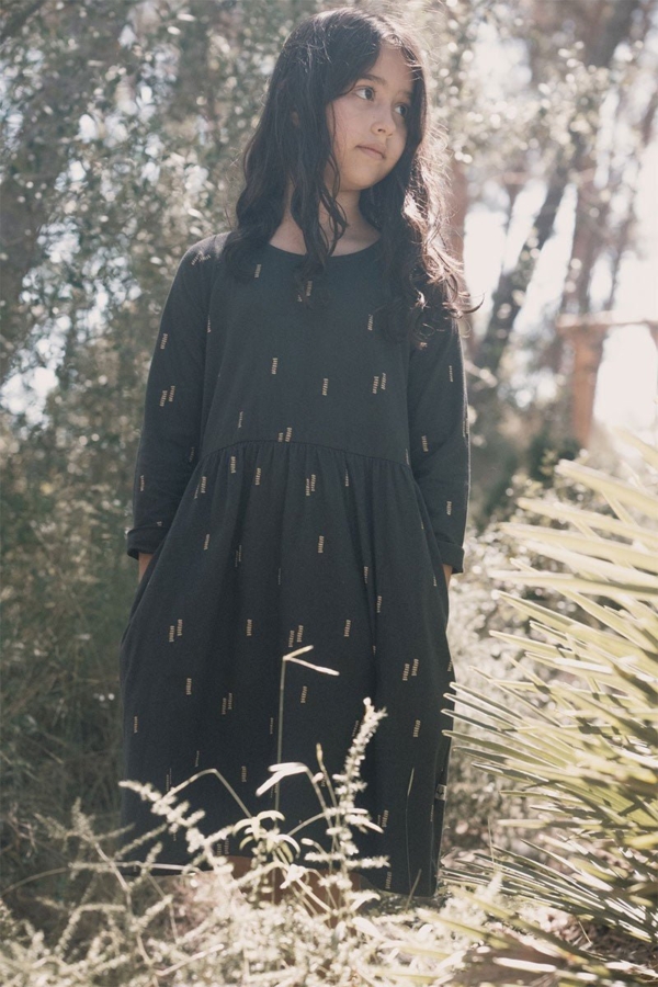 Jess Dress Minerals Black