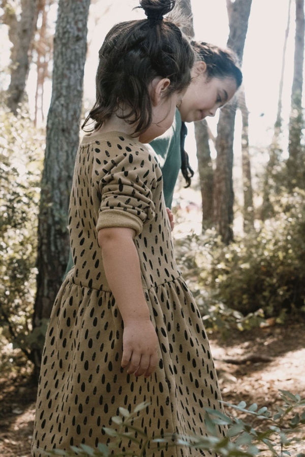 Jess Dress Stones Beige